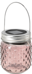 Pieni aurinkokennolyhty lasilyhty roikkuva, 8 cm