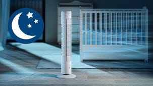 Philips CX5535 pelarfläkt med fjärrkontroll tyst, 40 W