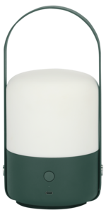 Northlight solcellelykt med hank, oppladbar, USB-C