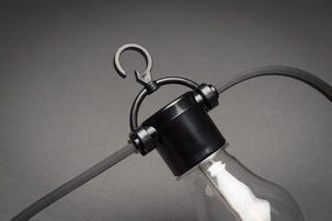 Konstsmide LED-valoketju hehkulamput, 10 m, vaihdettavat lamput