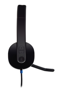 Logitech H540 USB-headset med mikrofon och sladd