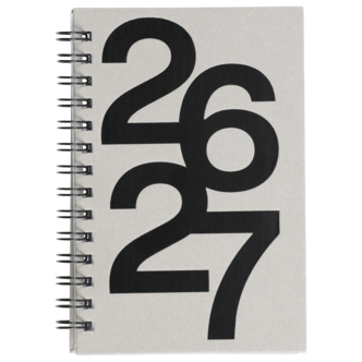 Veckokalender 26/27 A6 spiralbunden