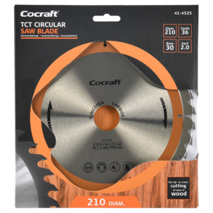 Cocraft Sahanterä 210 x 30 x 2,0 mm, 36T