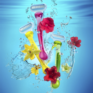 Engångshyvlar Gillette Venus Tropical 3-pack
