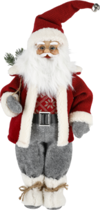 Stor jultomte med säck, 59 cm