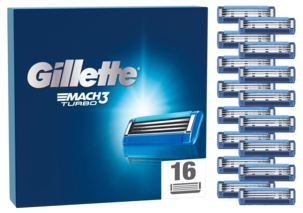 Partaterä Gillette Mach3 Turbo 16 kpl