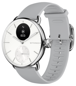 Withings ScanWatch 2 Pearl White smartklokke, 38 mm