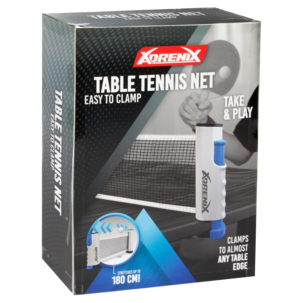 Pingisnät till vanligt bord, portabelt och utdragbart