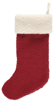 Julestrømpe teddy for både barn og voksne, 45 cm
