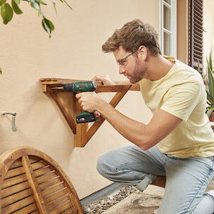 Bosch EasyDrill 18V-40 skruvdragare med 2 batterier