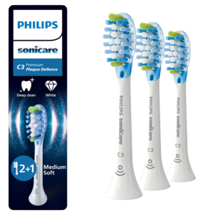 Philips Sonicare C3 Premium Plaque Defence, 3 kpl