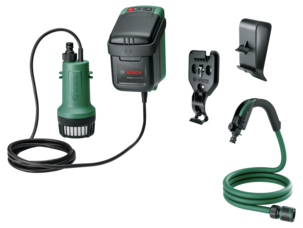 Bosch trädgårdspump 18V-2000, batteridriven
