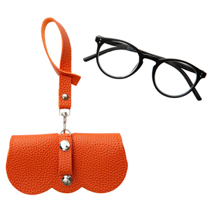 Mjukt glasögonfodral med clip