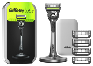 Gillette Labs Exfoliating barberhøvel med 5 barberblader