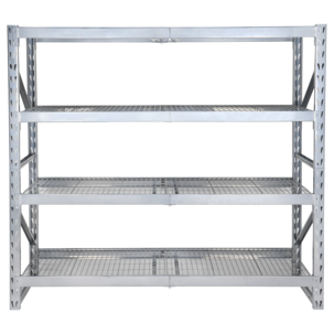 Cocraft lagerhylla metall, 4 hyllplan, 195,5 x 61 x 183 cm