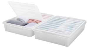 SmartStore Bedroller stor sänglåda med hjul 60 liter