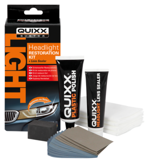 Polersett for frontlykter, Quixx Headlight Restoration Kit