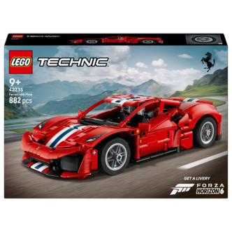 LEGO Technic Ferrari 488 Pista-auto 42235, 9+ vuotta