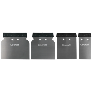 Cocraft japanspackelset med stålblad, 4-pack