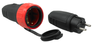 Støpsel & skjøteuttak IP44