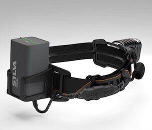 Silva LR2000RC -otsalamppu, ladattava, 2000 lm