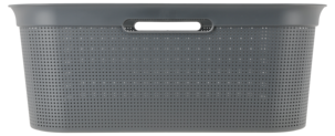 Brisen tvättkorg i plast med 4 handtag, 40 liter