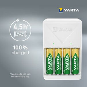 Varta Plug Charger batteriladdare 2600 mAh