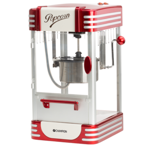 Champion Retro XL popcornmaskin, 1,3 L, rød