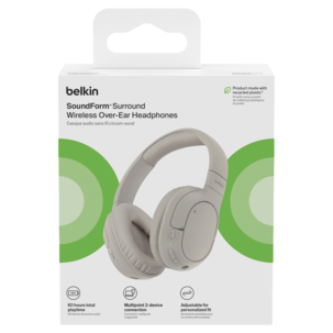 Belkin Soundform Surround trådlösa hörlurar over ear