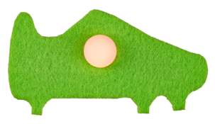 Batteridriven ljusslinga med filtfigurer