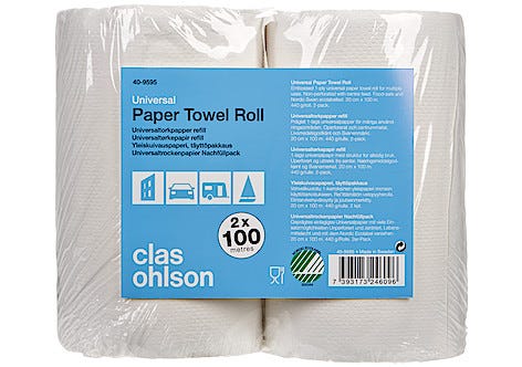 Torkpapper refill