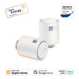 Netatmo smart radiatortermostat startsett, 2-pakning