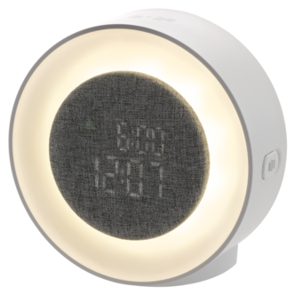 Vekkerklokke med wake-up light, digital