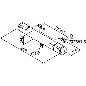 Duschblandare Damixa Zero