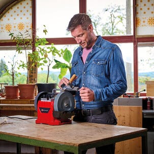 Einhell TC-WG 200 bänkslipmaskin med slipsten, 230 W