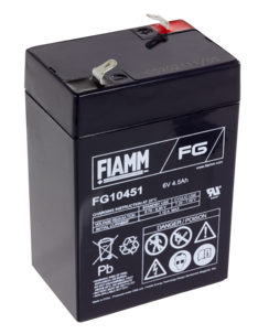 Batteri Fiamm 6 V/4,5 Ah AGM