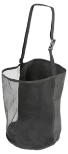 Svampkorg i tyg med axelrem, hopfällbar