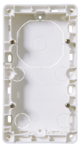 Schneider Exxact förhöjningsram 2-fack 21 mm