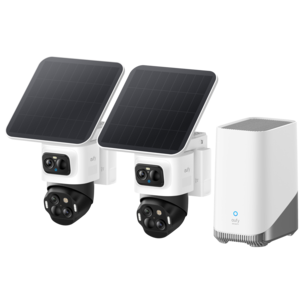 Eufy eufyCam S4 AI övervakningskamera 4K, solcell, utomhus