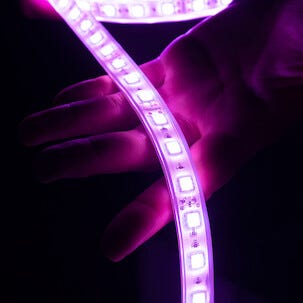 Deltaco Smart LED-list neon RGB utomhus, 2 x 5 m