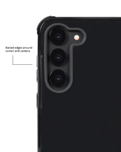 Holdit Seethru Case för Samsung Galaxy S23, mobilskal