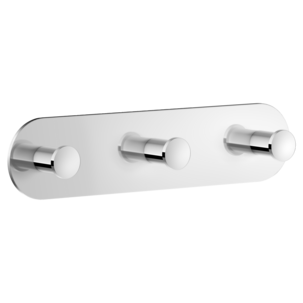 Smedbo DOT Pyyhekoukku tarrakiinnitys, kolmoiskoukku