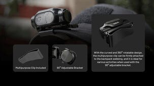 Nitecore HA11 ultralätt pannlampa, 240 lumen