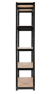 Hylla metall för garage eller förråd, 5 hyllplan