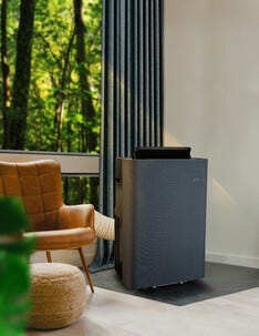 Wilfa Chill 12 Connected portabel AC, fläkt, avfuktare, 30 m2