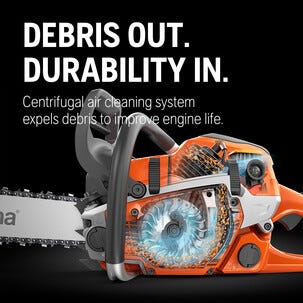 Husqvarna 120 Mark II bensindriven motorsåg 1,4 kW, 35 cm