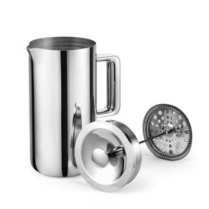 Aarke French Press presskanne 1 liter i rustfritt stål