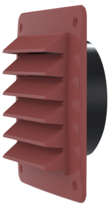 Fresh galler 150 mm med 98 mm stos, utomhus