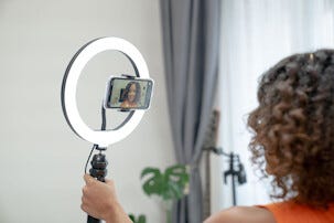 Streamplify Light 10 ringlight mobil med tripod, LED