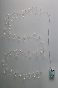 Northlight batteridriven ljusslinga stjärnor, 2,5 m